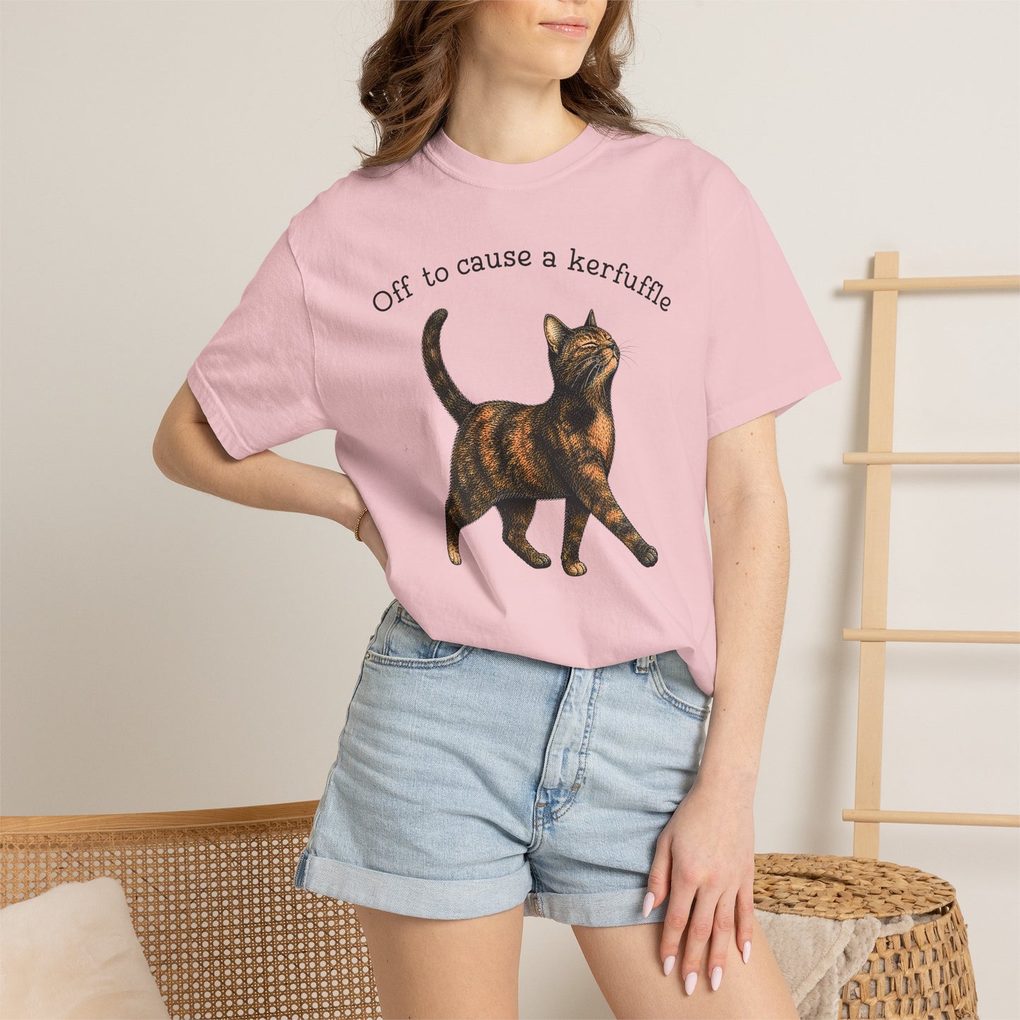 Kerfuffle Tortie Cat T-Shirt
