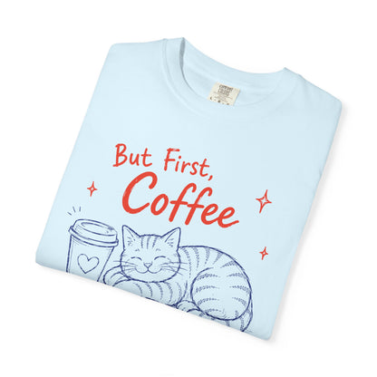 But First Coffee Cat T-Shirt