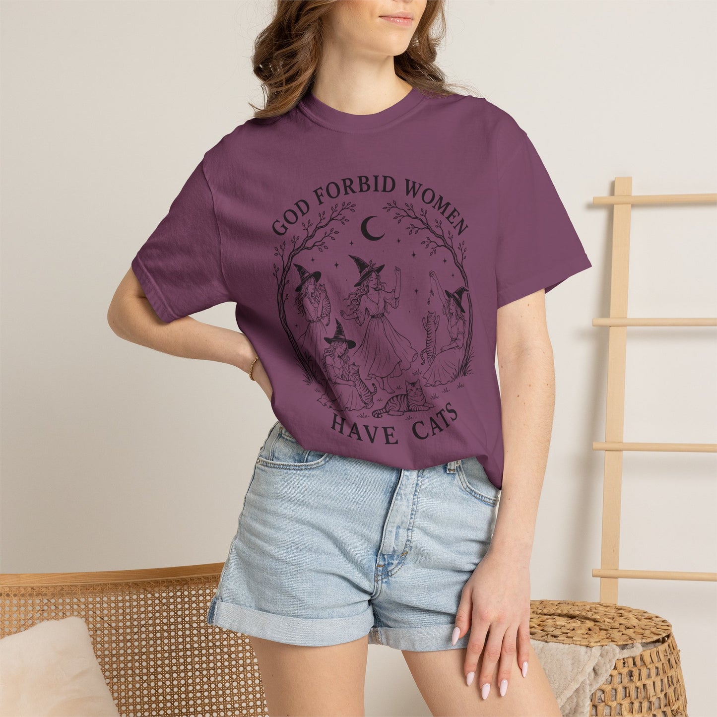 God Forbid Women Cat T-Shirt