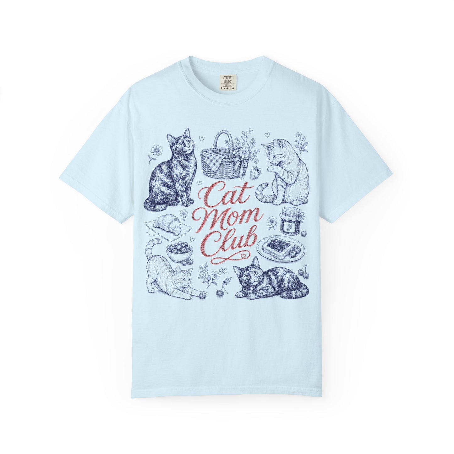 Tortie Cat Mom Club T-Shirt