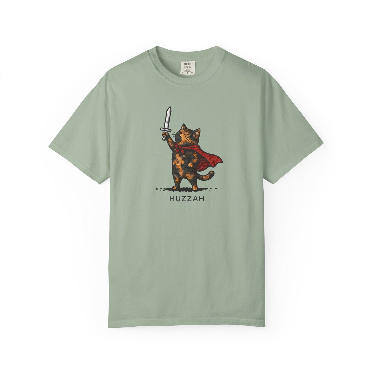 Huzzah Tortie Cat T-Shirt