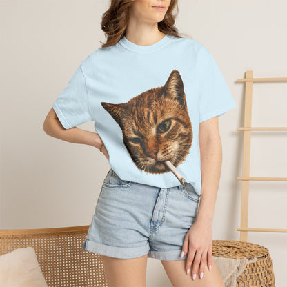 Smoking Cat T-Shirt