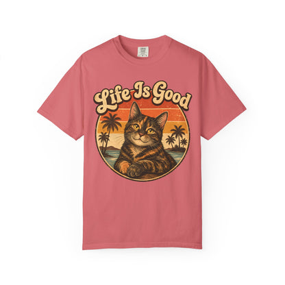 Life Is Good Tortie Cat T-Shirt