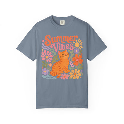 Summer Vibes Cat T-Shirt