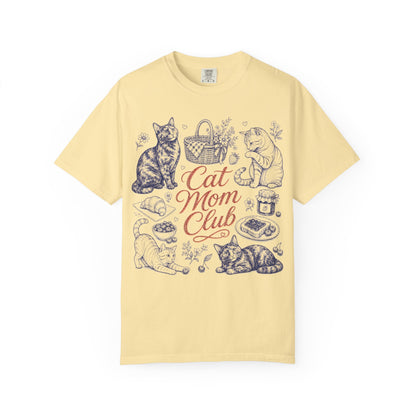 Tortie Cat Mom Club T-Shirt