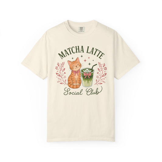 Matcha Latte Cat T-Shirt