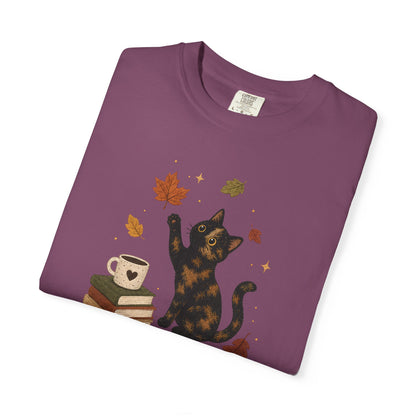 Cozy Fall Tortie Cat T-Shirt