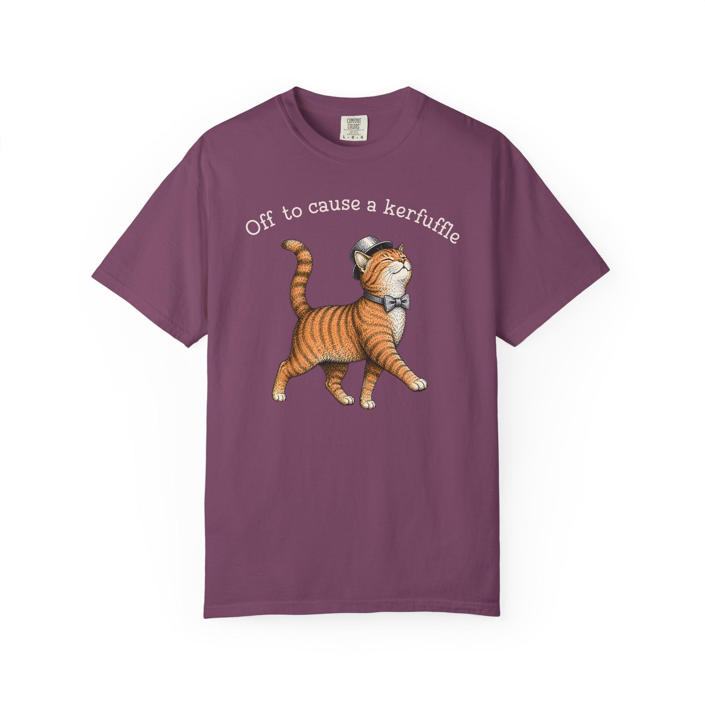 Off to cause a kerfuffle Cat T-Shirt