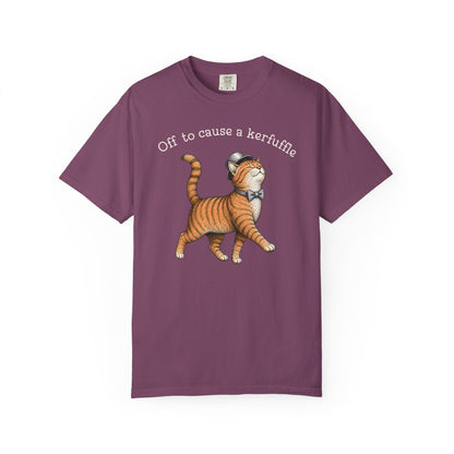 Off to cause a kerfuffle Cat T-Shirt
