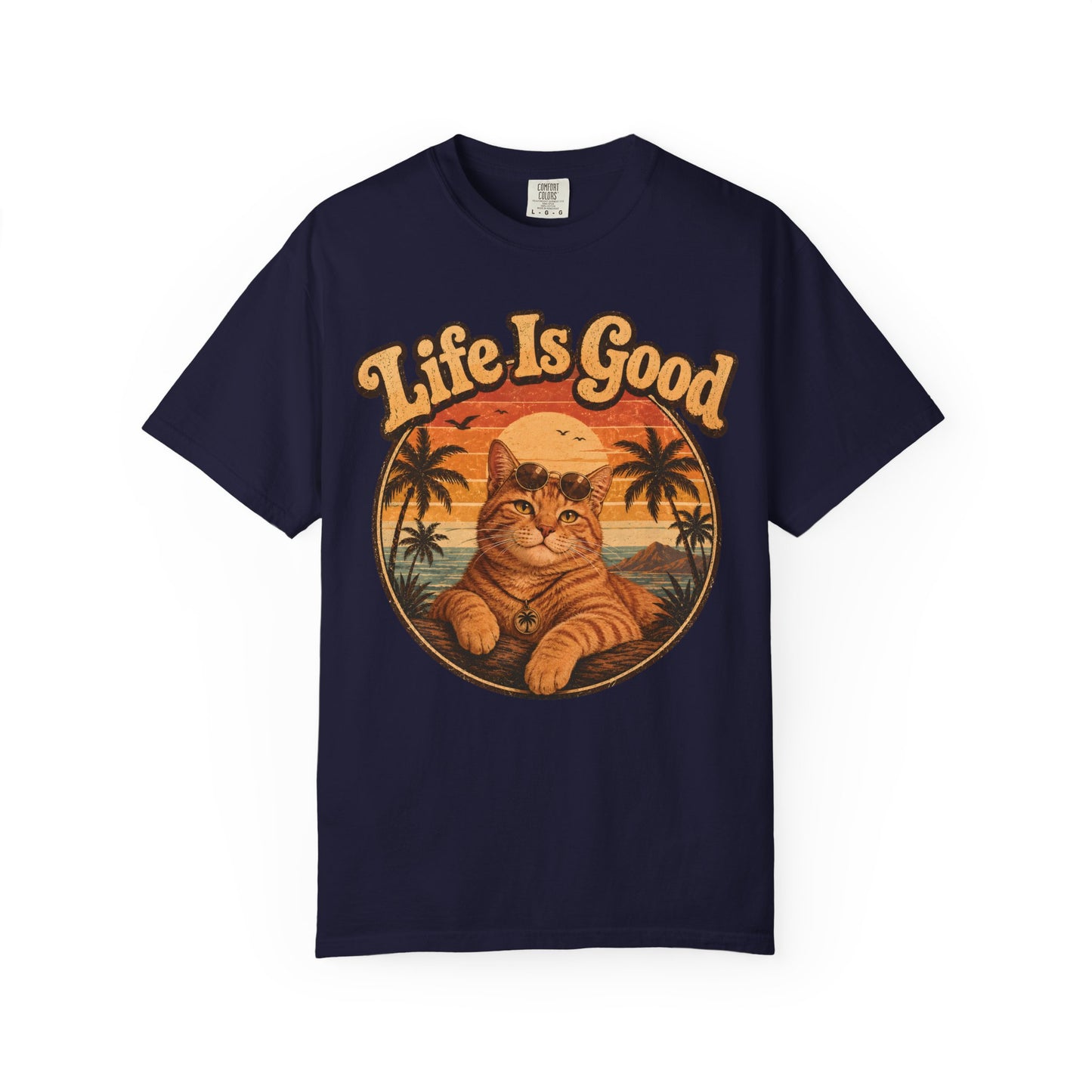Life Is Good Cat T-Shirt