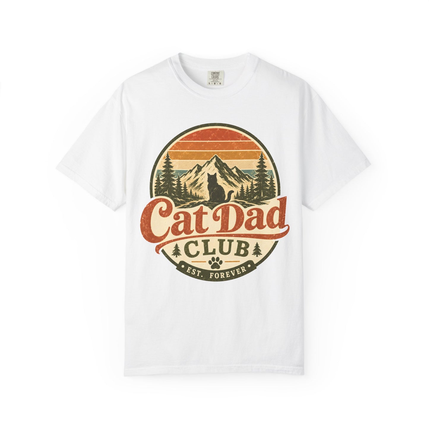 Cat Dad Club T-Shirt