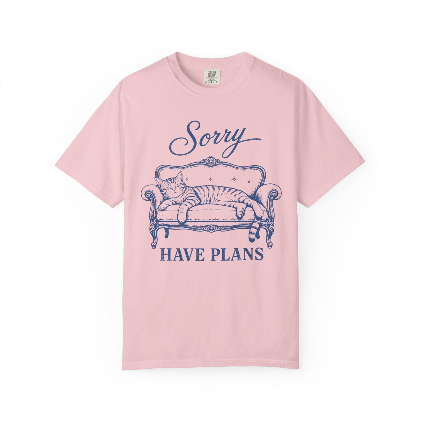 Sorry Have Plans Cat T-Shirt