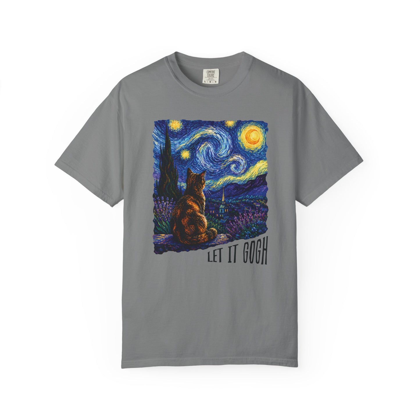 Let It Gogh Tortie Cat T-Shirt