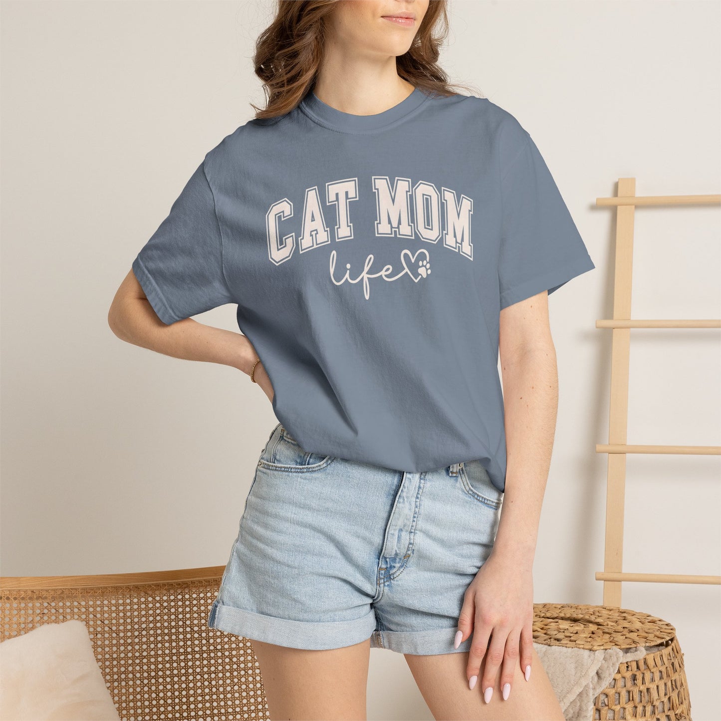 Cat Mom Life Cat T-Shirt