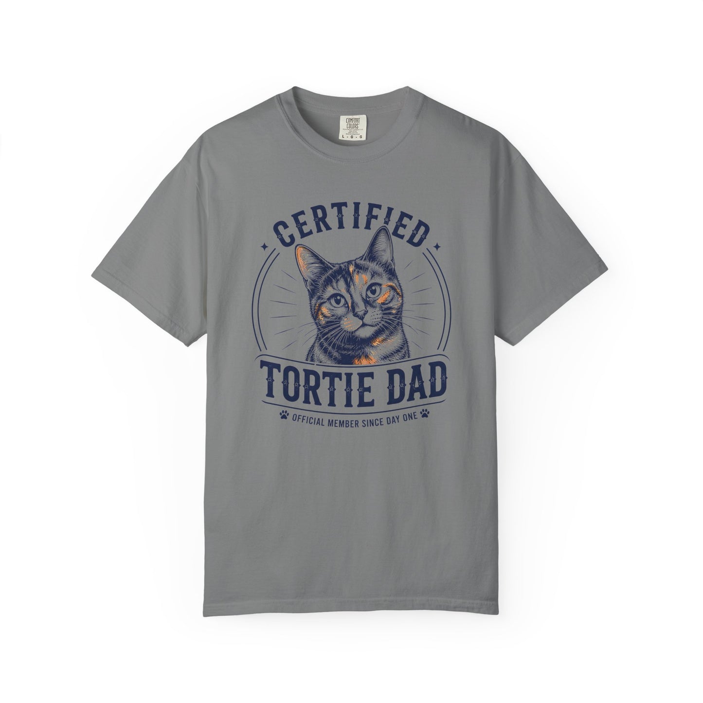 Certified Tortie Dad Cat T-Shirt