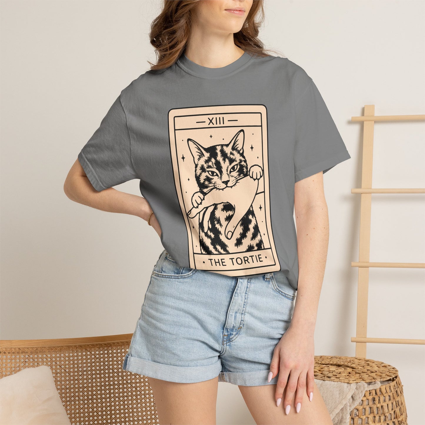 THE TORTIE Tarot Cat T-Shirt