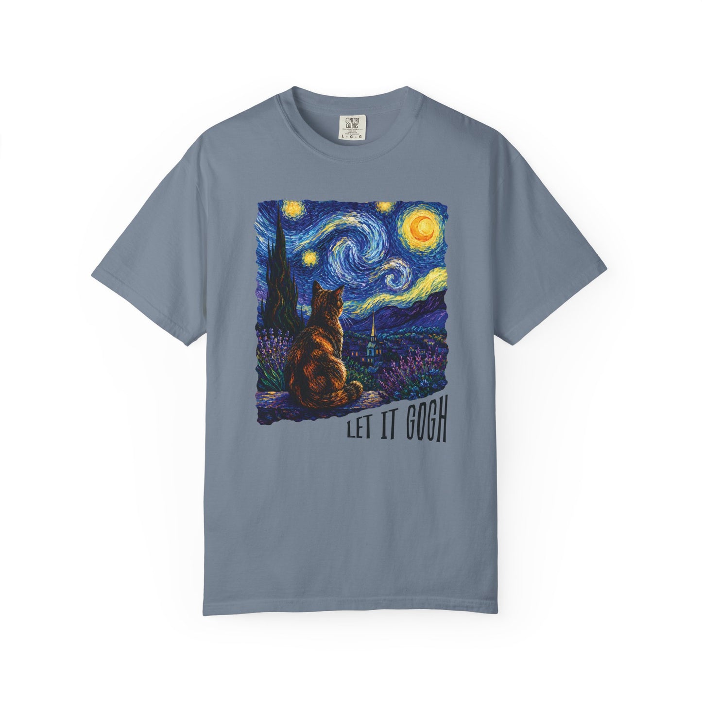Let It Gogh Tortie Cat T-Shirt