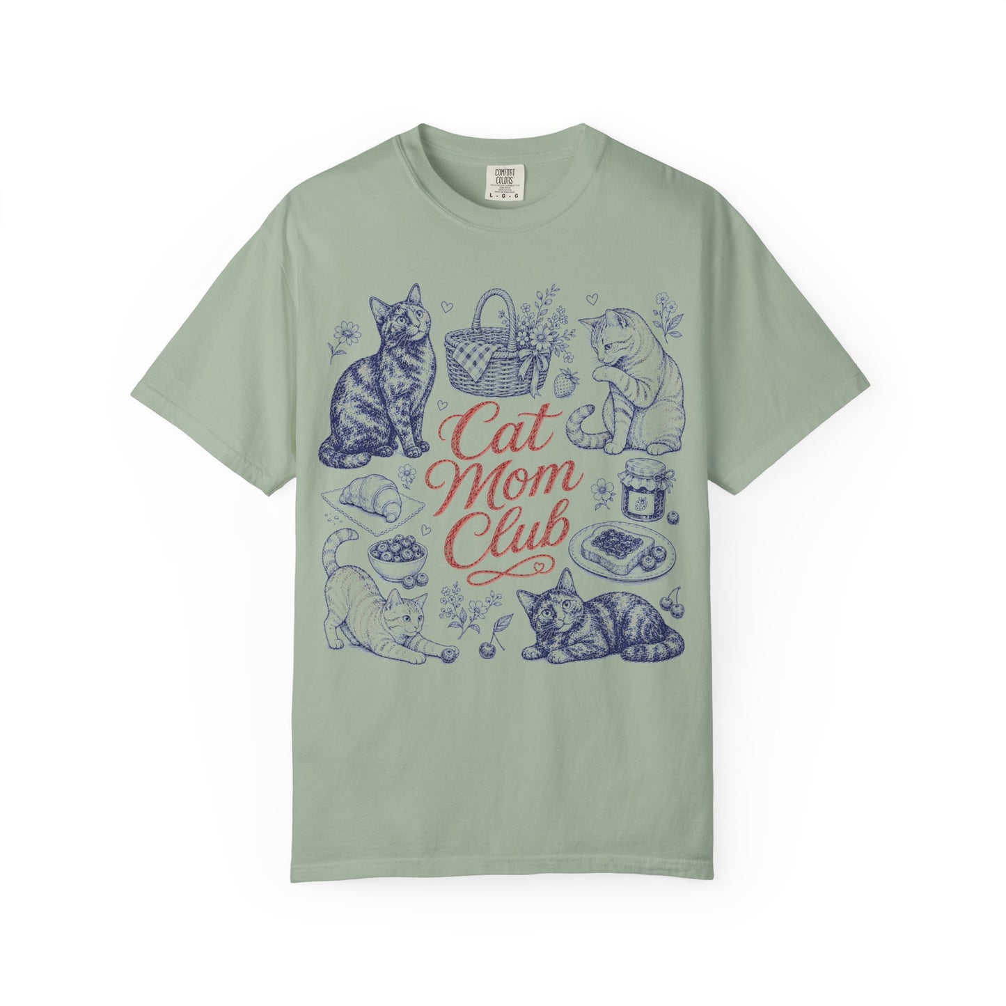 Tortie Cat Mom Club T-Shirt