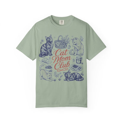 Tortie Cat Mom Club T-Shirt