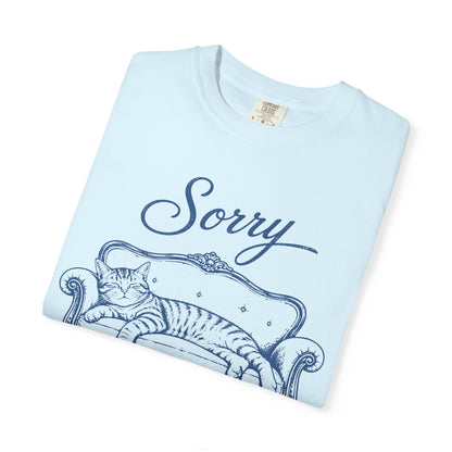 Sorry Have Plans Cat T-Shirt