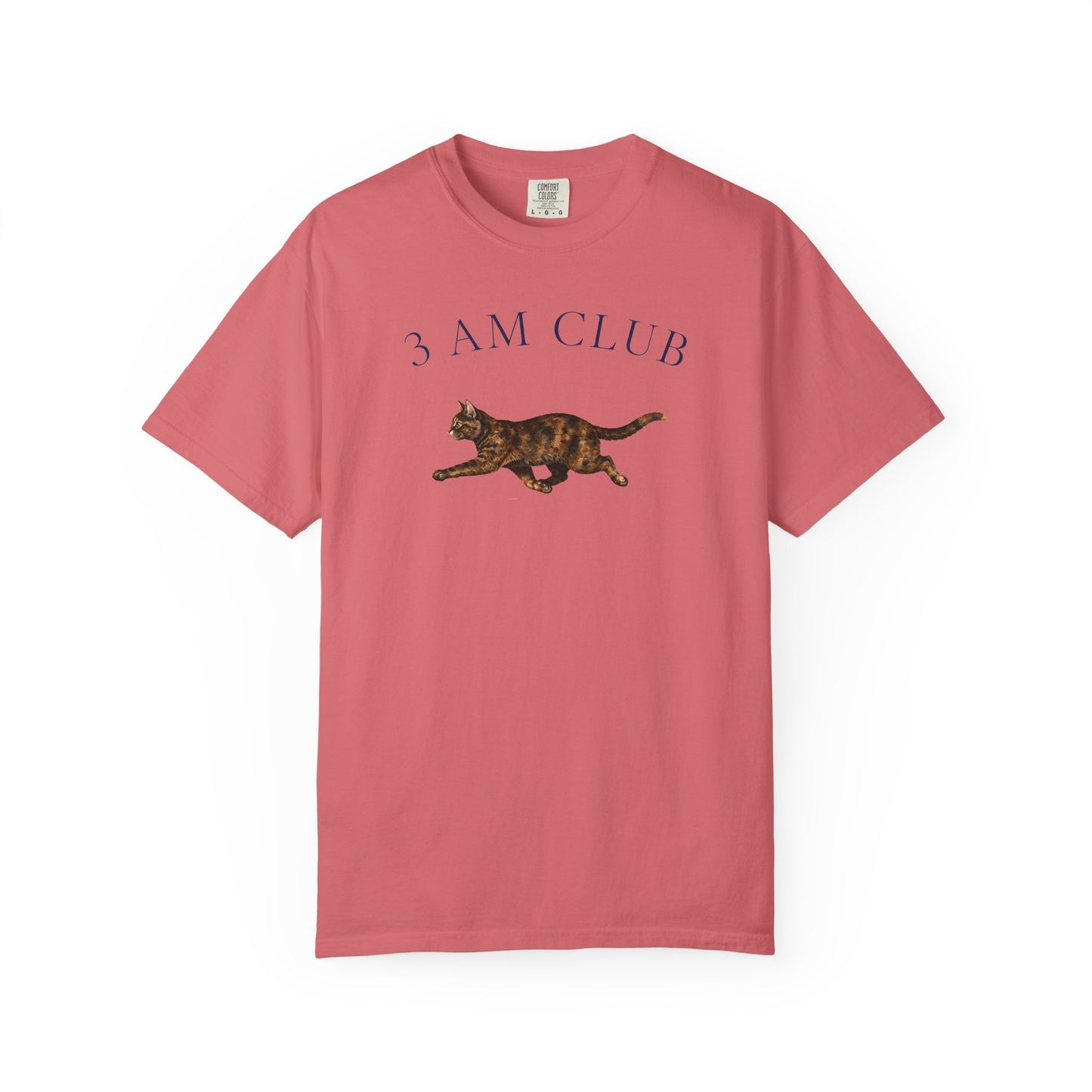 3 AM Club Tortie Cat T-Shirt