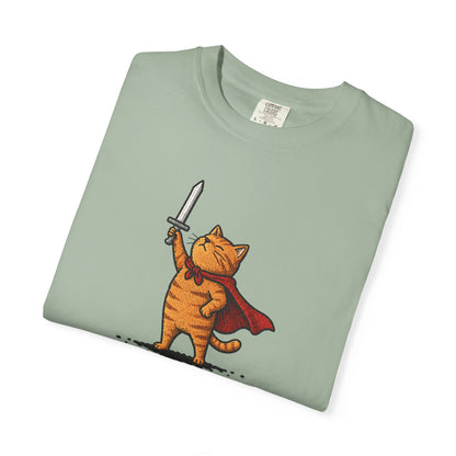 Huzzah Orange Cat T-Shirt
