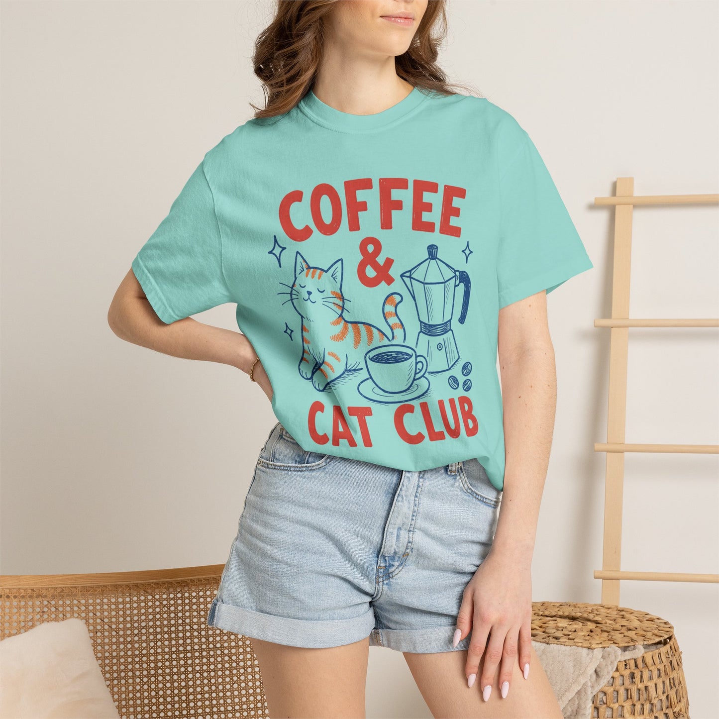 Coffee & Cat Club T-Shirt