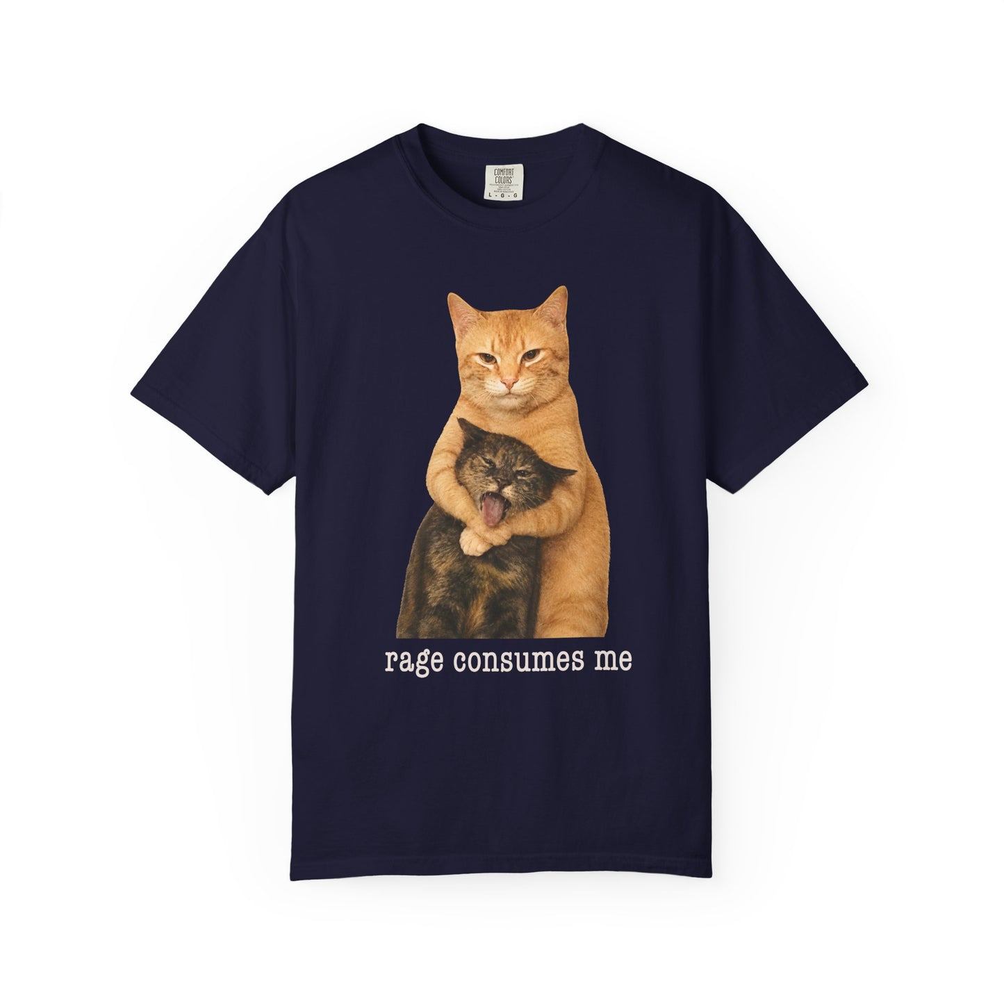 Rage Consumes Me Cat T-Shirt