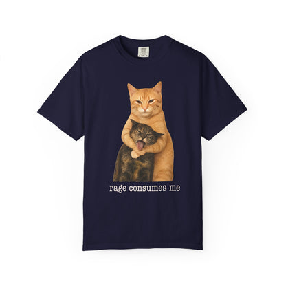 Rage Consumes Me Cat T-Shirt