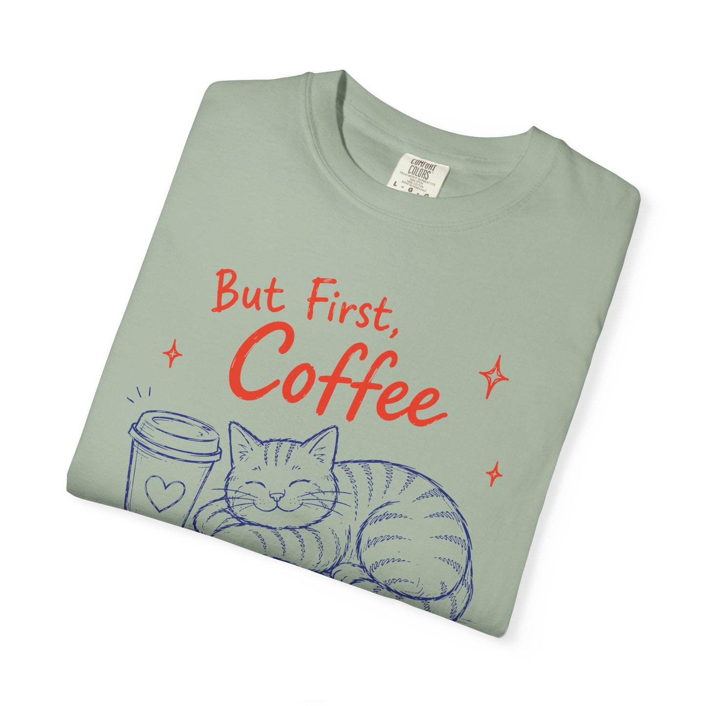 But First Coffee Cat T-Shirt