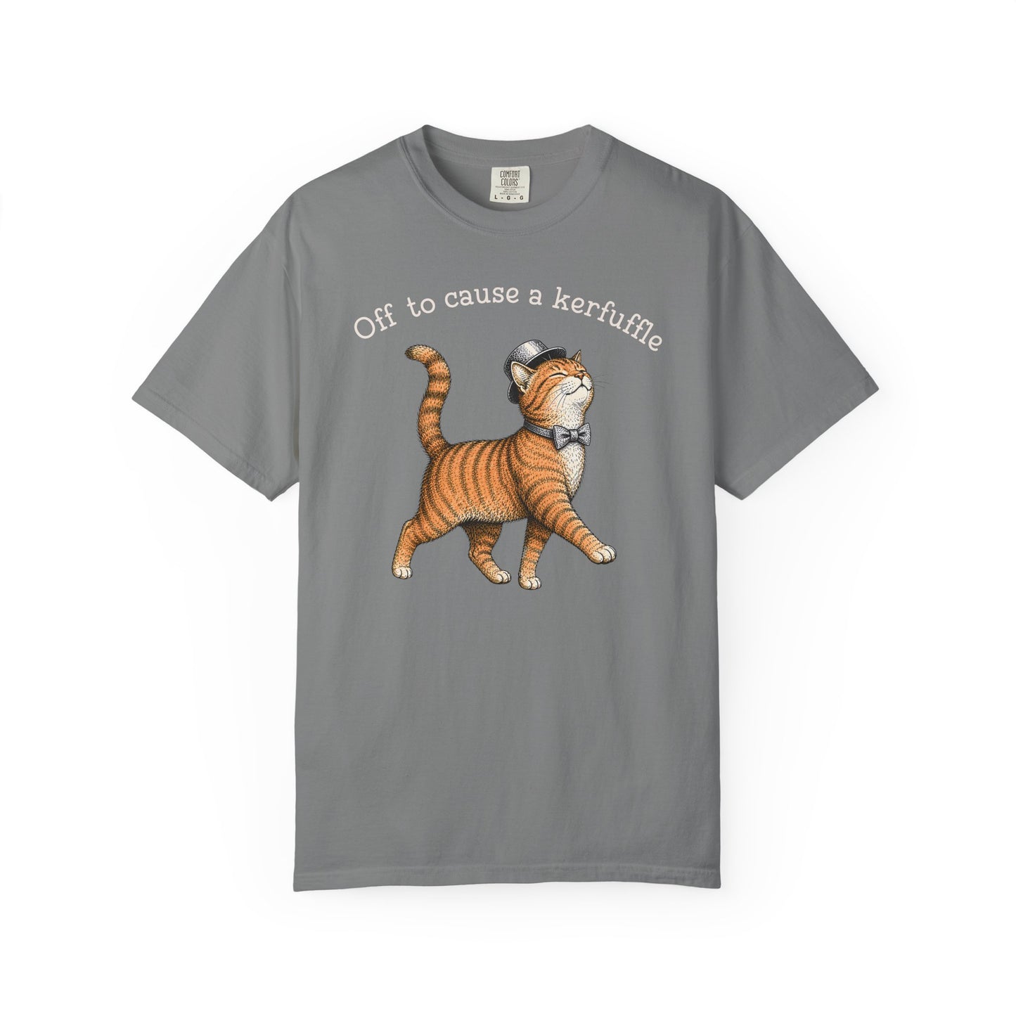Off to cause a kerfuffle Cat T-Shirt