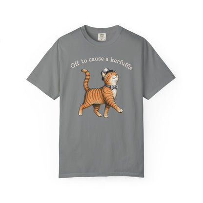 Off to cause a kerfuffle Cat T-Shirt