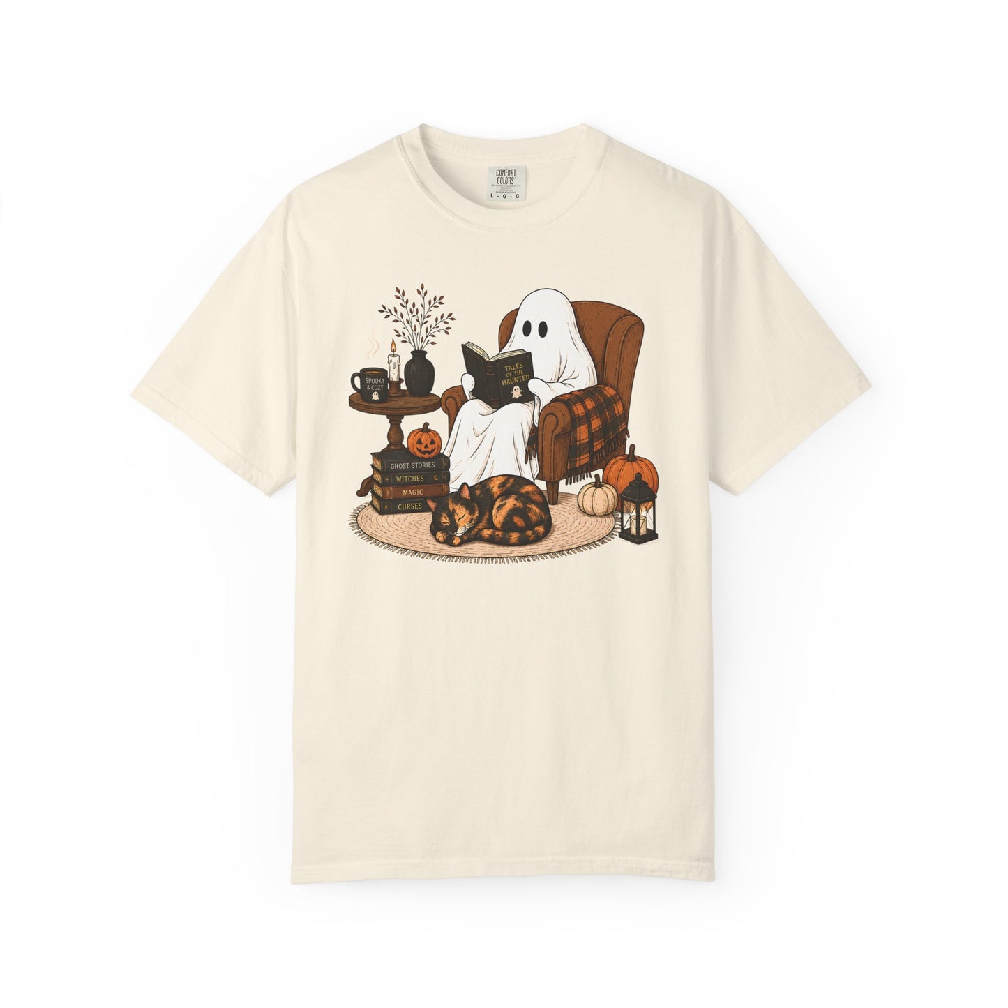 Ghost and Tortie Cat T-Shirt
