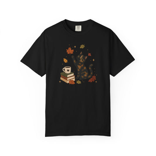 Cozy Fall Tortie Cat T-Shirt