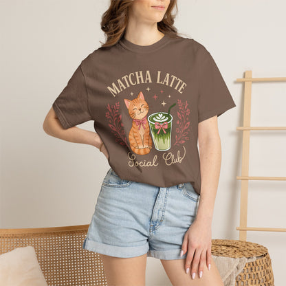 Matcha Latte Cat T-Shirt
