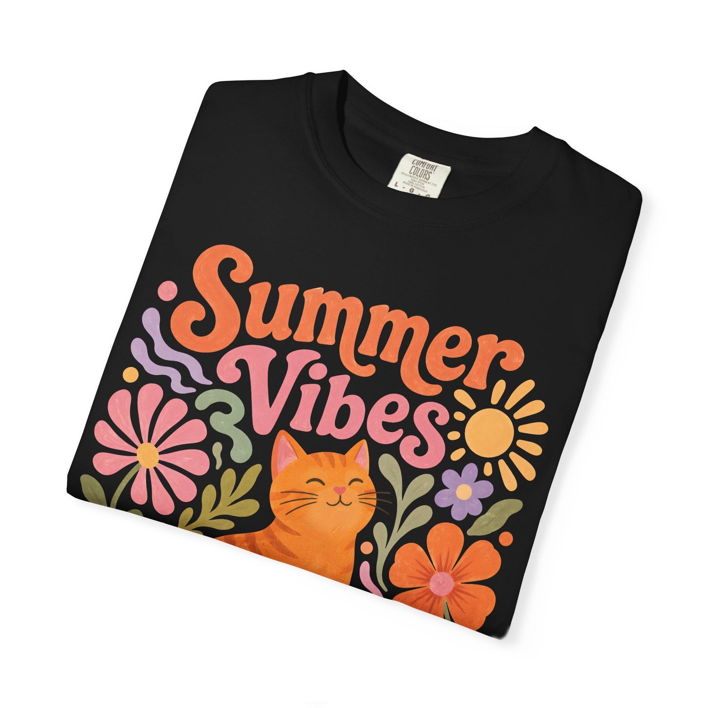 Summer Vibes Cat T-Shirt