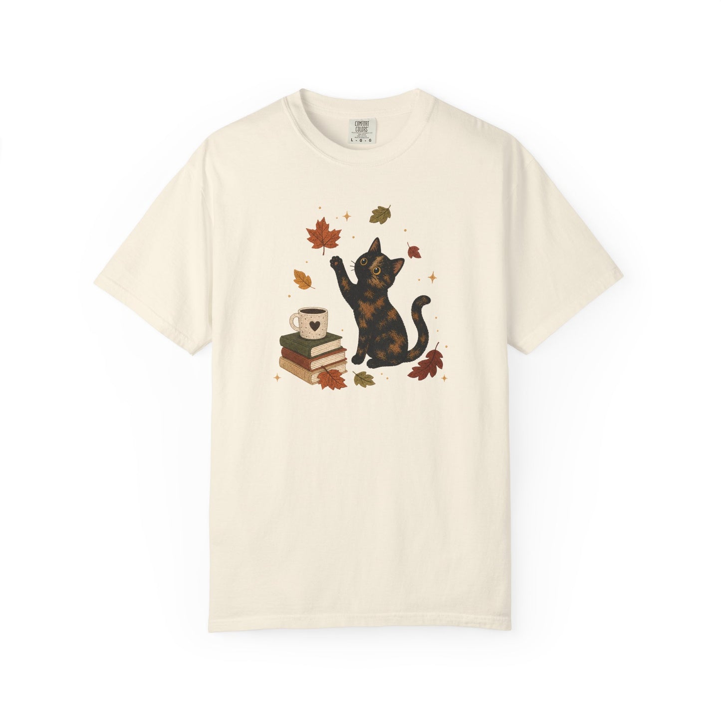 Cozy Fall Tortie Cat T-Shirt