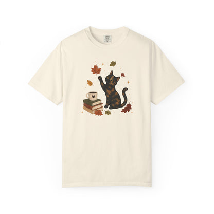 Cozy Fall Tortie Cat T-Shirt