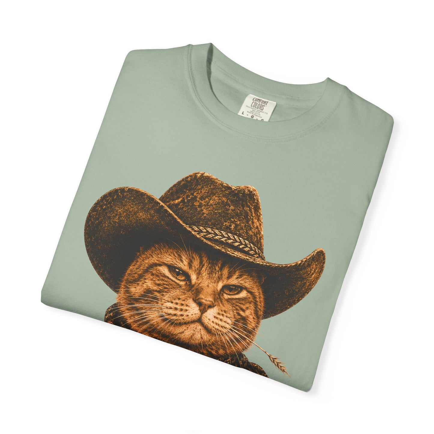 Cowboy Orange Cat T-Shirt