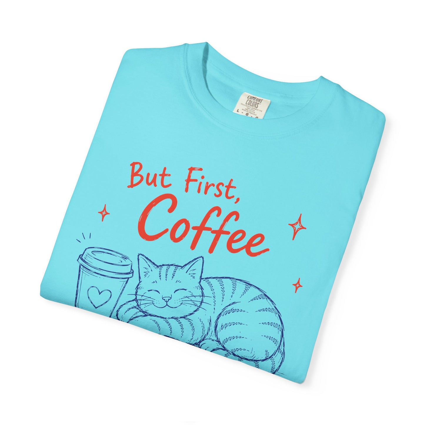 But First Coffee Cat T-Shirt