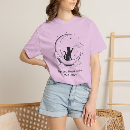 Pet Cats Read Books Cat T-Shirt