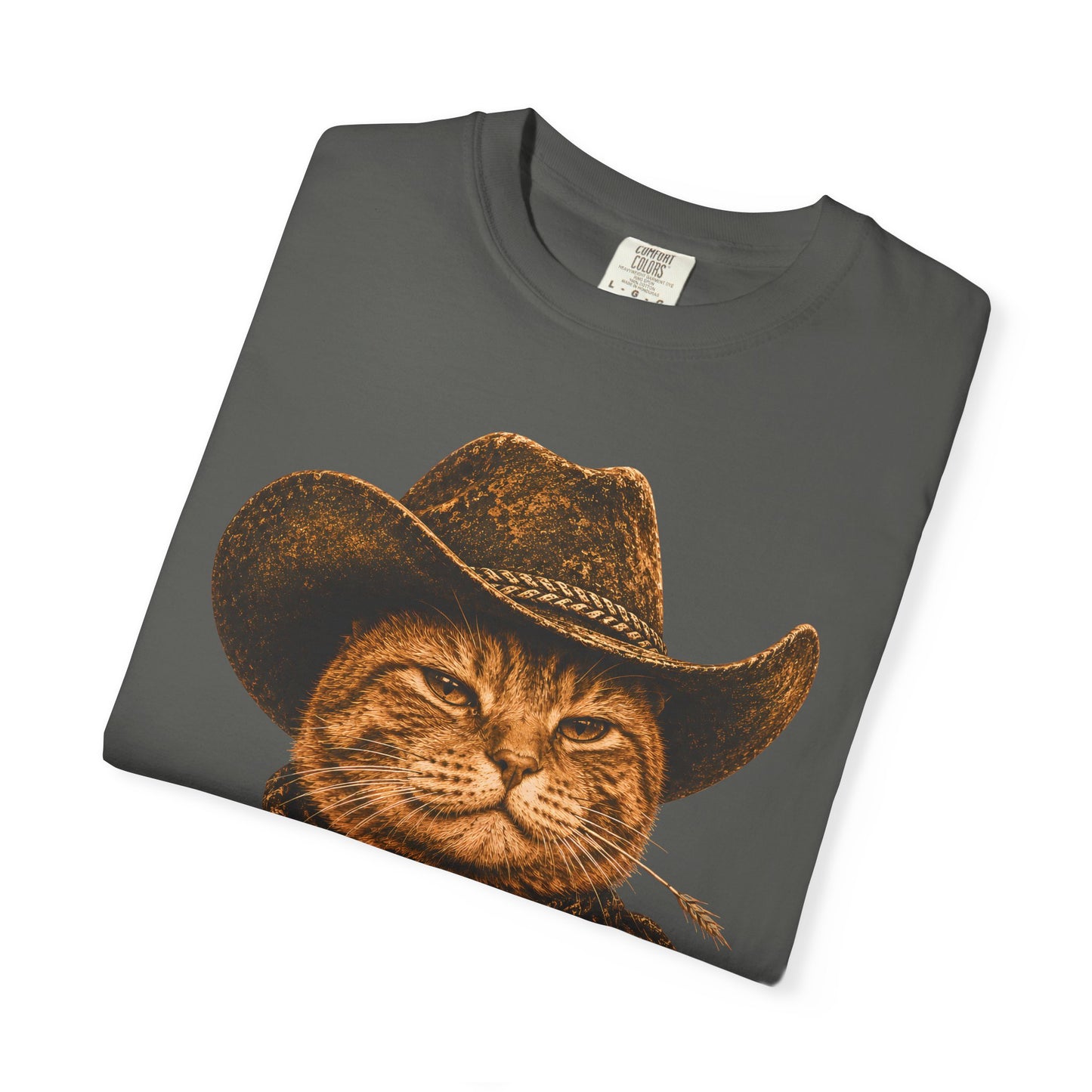 Cowboy Orange Cat T-Shirt