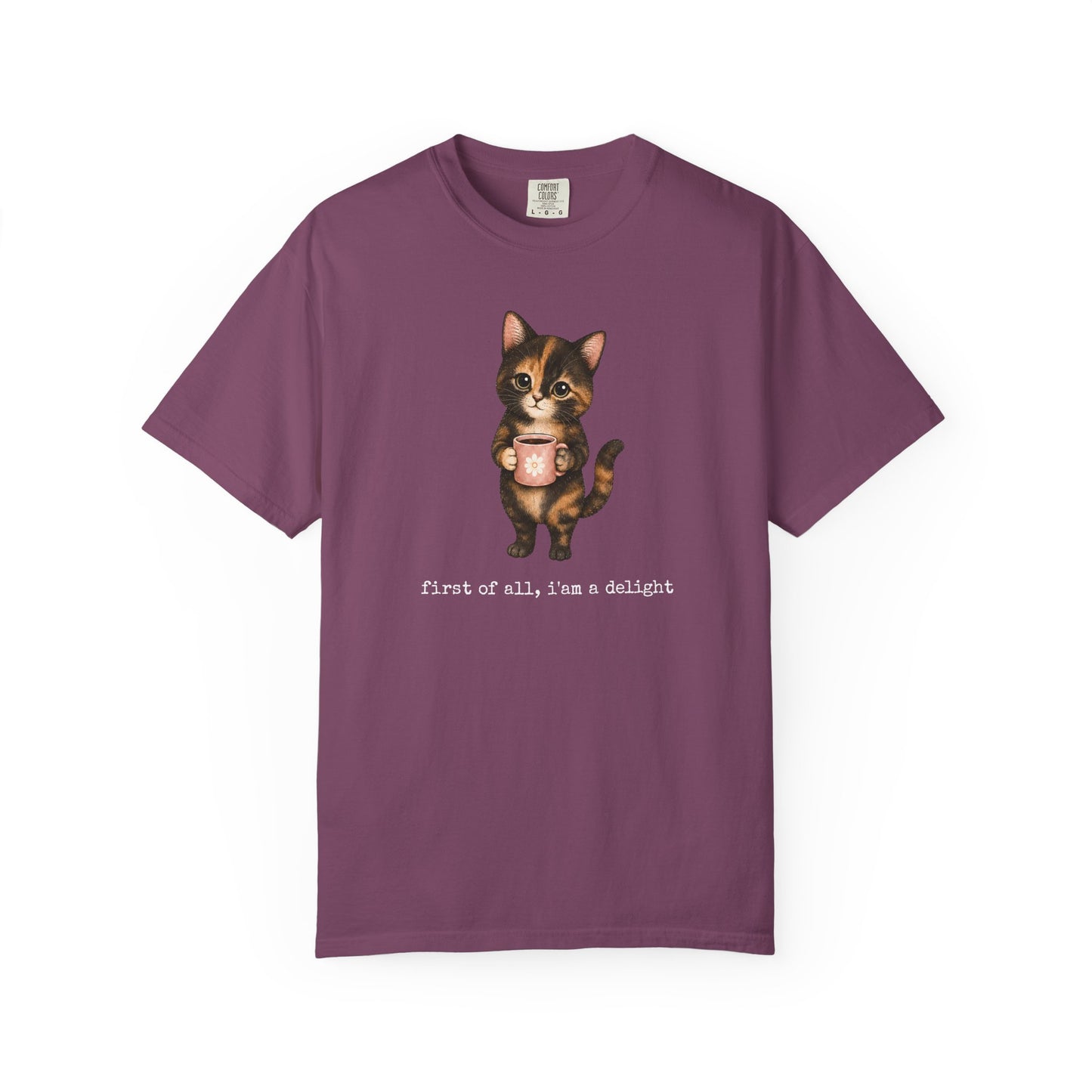 Delight Tortie Cat T-Shirt