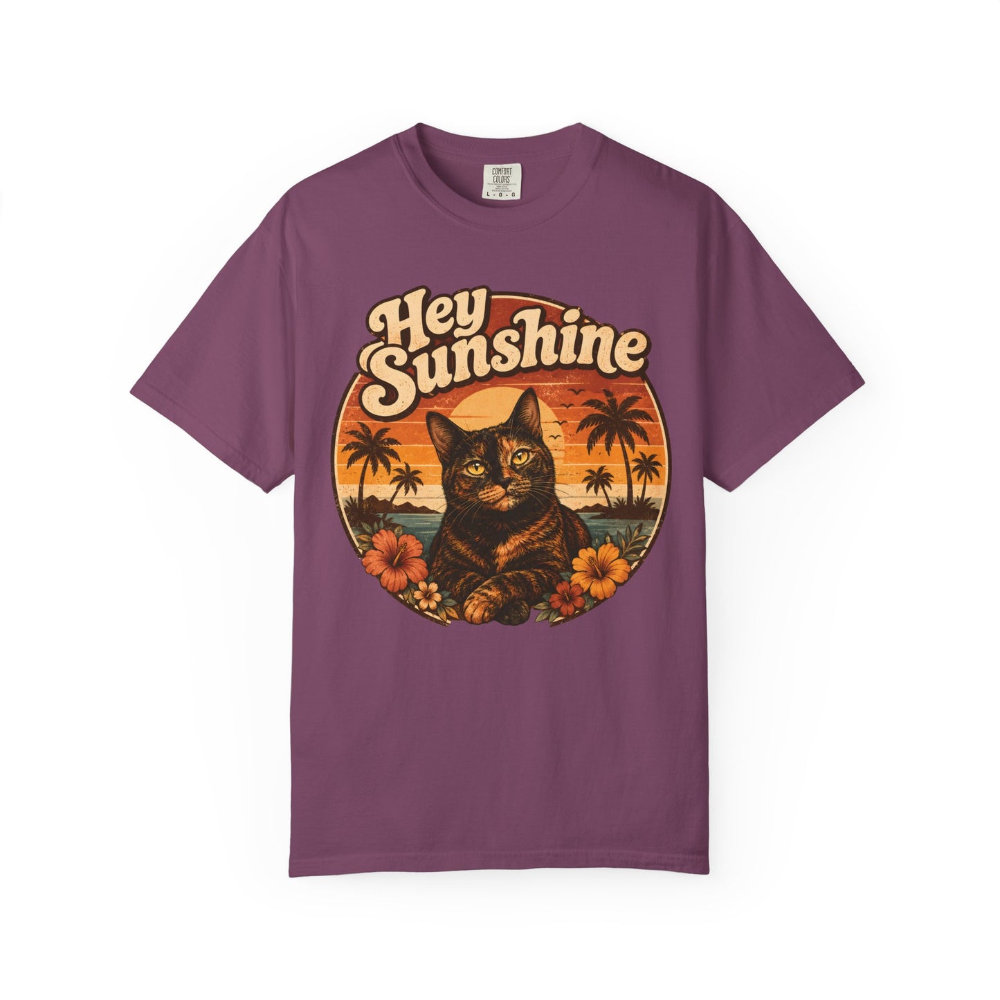 Hey Sunshine Tortie Cat T-Shirt