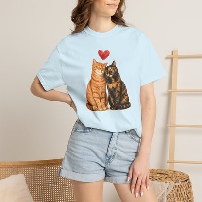 Orange & Tortie Cat T-Shirt