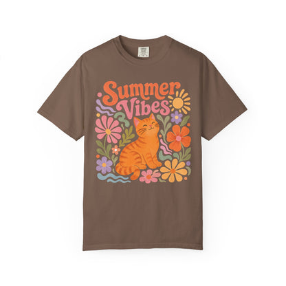 Summer Vibes Cat T-Shirt