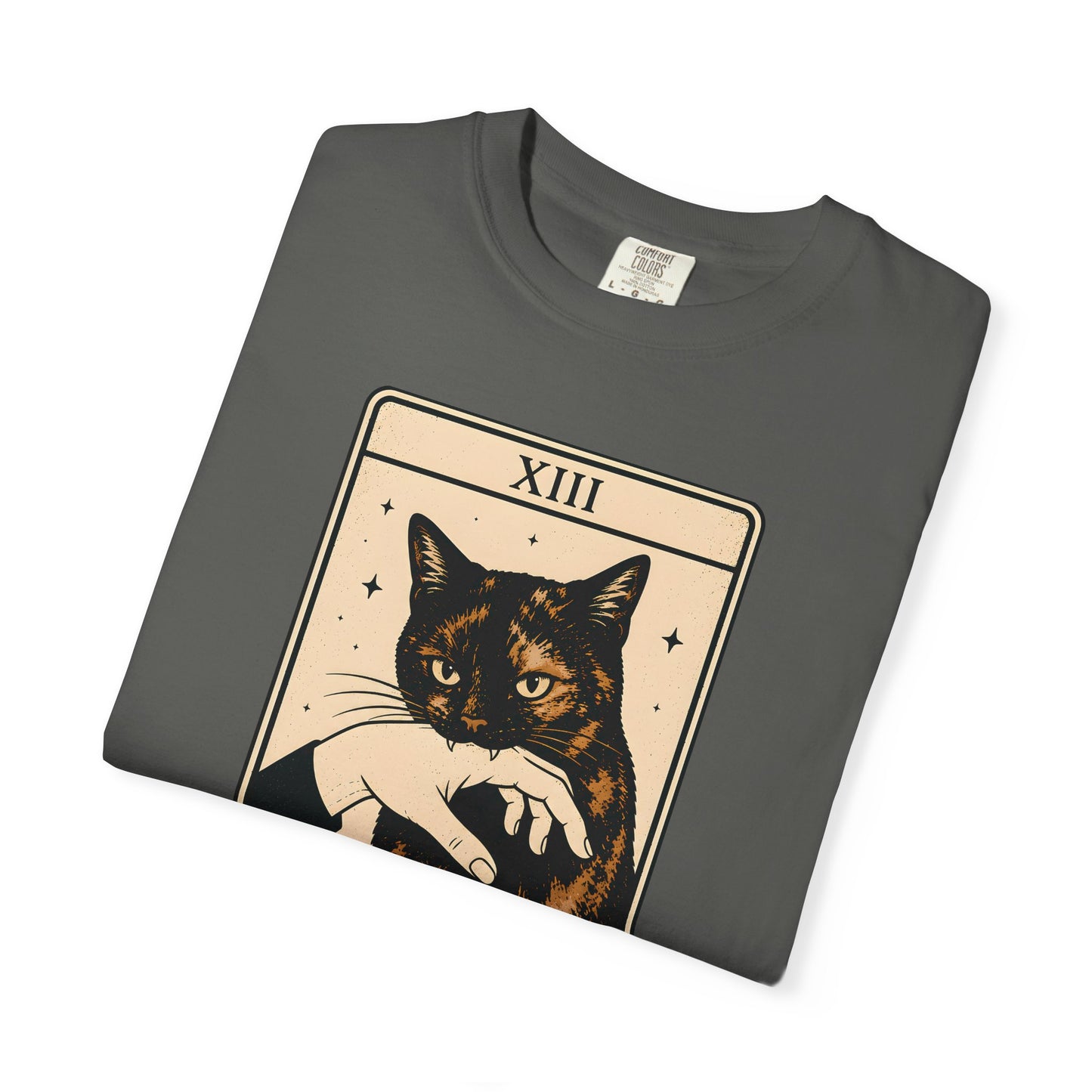 The Tortie Tarot Cat T-Shirt