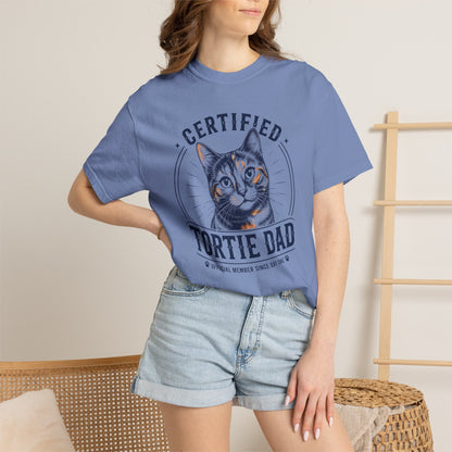 Certified Tortie Dad Cat T-Shirt