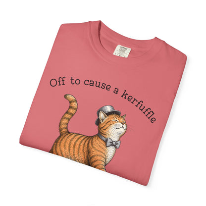 Off to cause a kerfuffle Cat T-Shirt