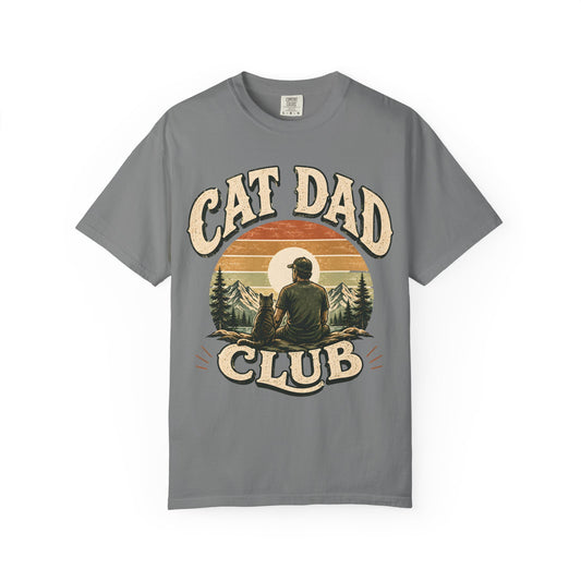 Cat Dad Club T-Shirt
